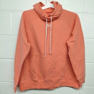 Under Armour UA Coral Hoodie Womens LARGE‎ Long Sleeve Hooded Sweatshirt